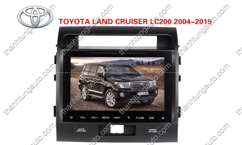 Màn hình DVD android cho Toyota landcruiser 2008-2013