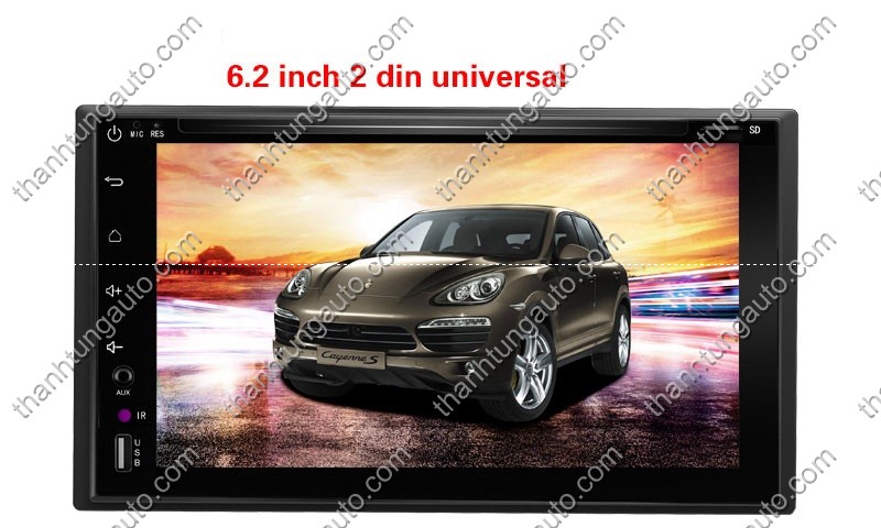 Màn hình DVD android dùng chung cho các loại xe 6.2 inch GPS