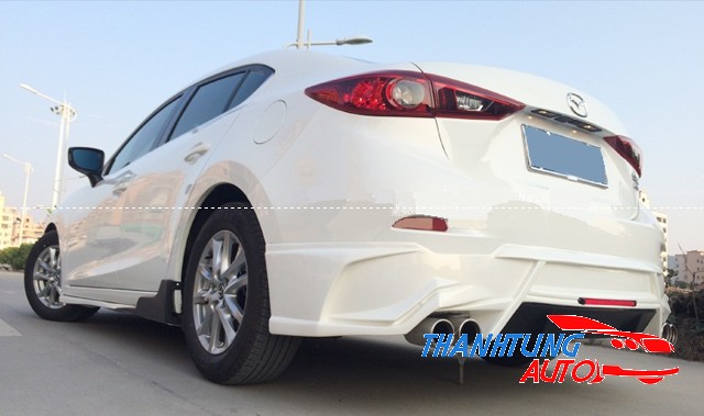 Bodylip cho xe Mazda 3-2015 mẫu Mugen