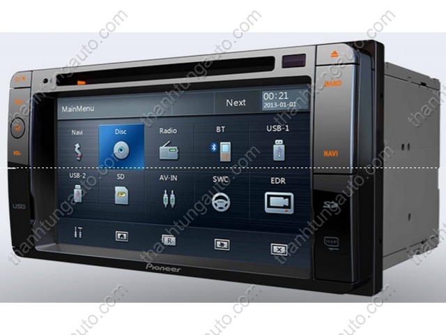 Màn hình DVD Pioneer AVIC-F7302 theo xe Toyota