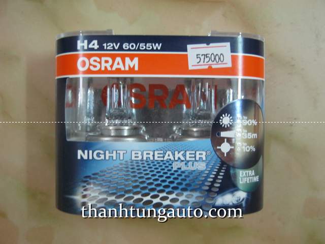 Đèn NIGHT BREAKER  OSRAM PLUS 90 H4