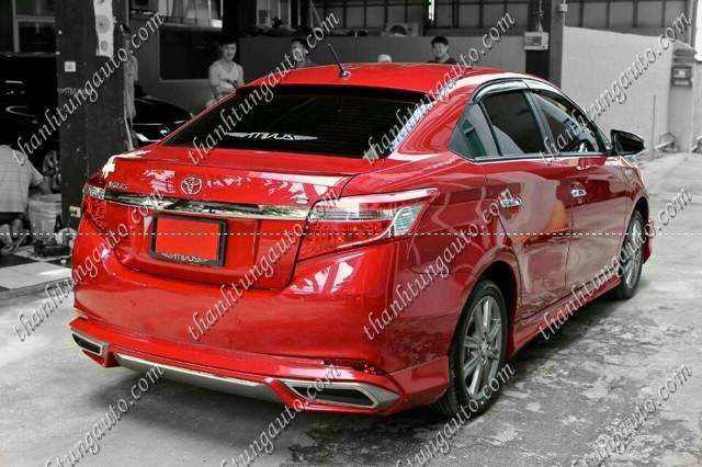 Body kit cho xe Vios 2014-2017 mẫu Ativus
