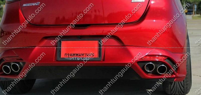 Bodykit cho xe Mazda2 Hatchback 2014-2017 mẫu Ativus
