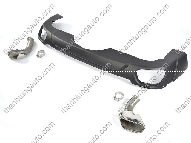 Lip sau chia 2 pô cho xe BMW X5 F15 2015-2019