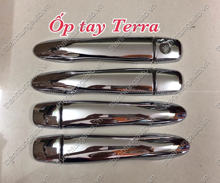 Ốp tay cửa xi mạ cho xe Terra