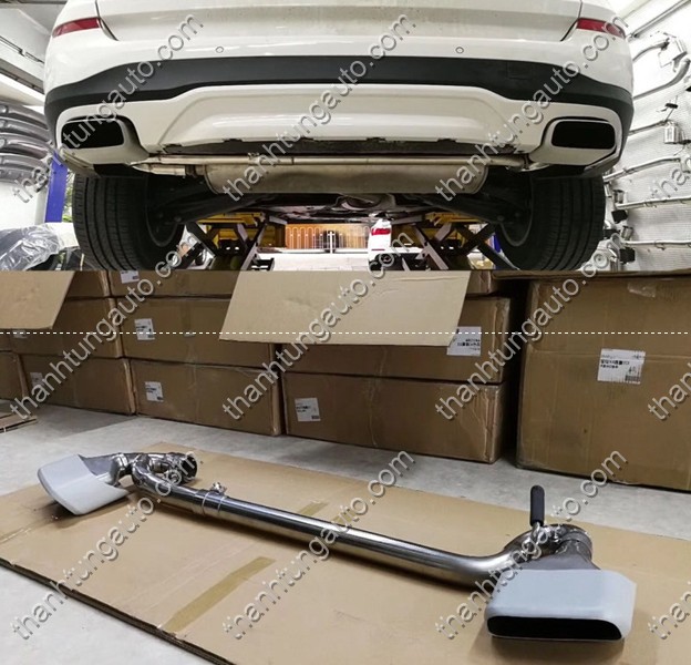 Pô độ chia 2 cho xe BMW X3 2012-2016