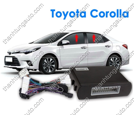 Bộ khóa cửa lên xuống kính cho Corolla Altis 2014-2018