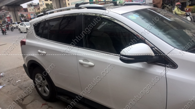 Nẹp viền cong kính cho xe RAV4 2014 - 2018