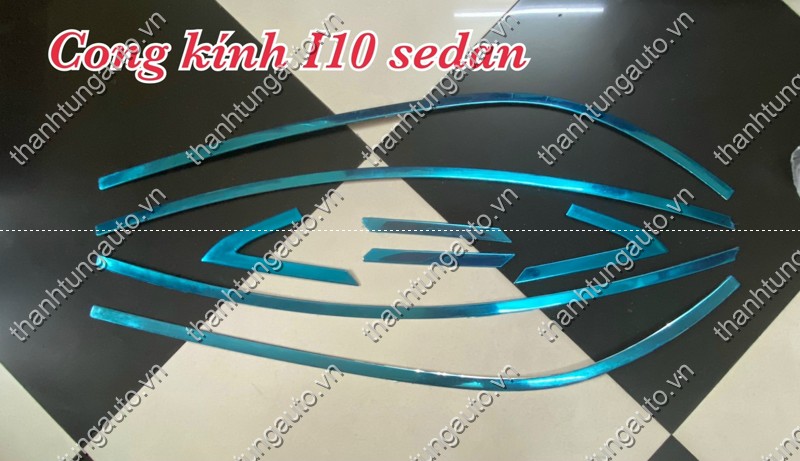 Nẹp viền khung kính cho xe i10 sedan