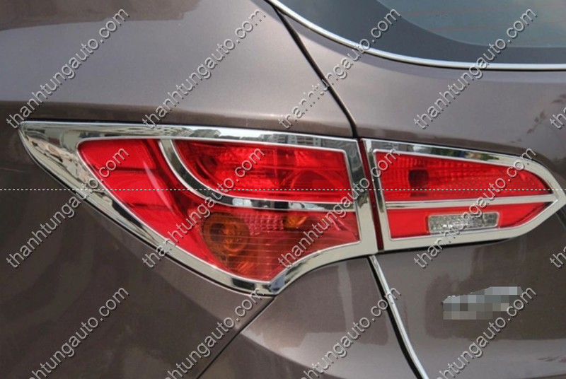 VIỀN ĐÈN HẬU XI MẠ CHO XE SANTAFE 2013-2017