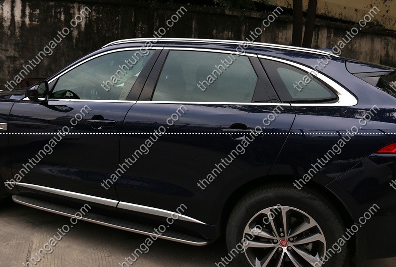 Nẹp viền khung kính cho Jaguar F-Pace 2016-2018