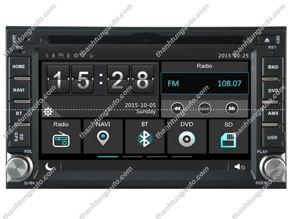 DVD liền màn hình cho các loại xe Sadosonic 9000 GPS