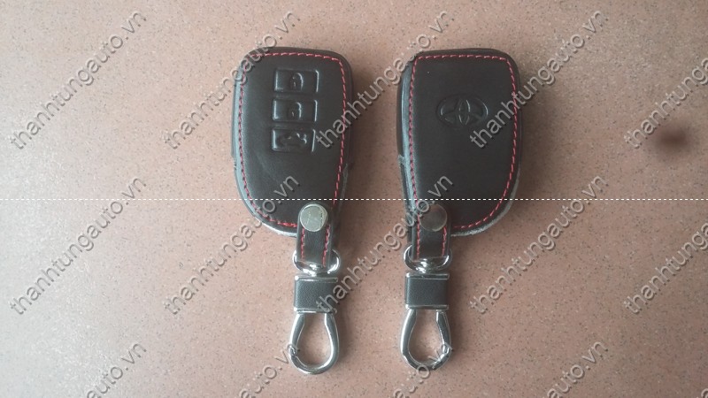 Bao da chìa khóa smartkey cho xe Vios 2018-2019