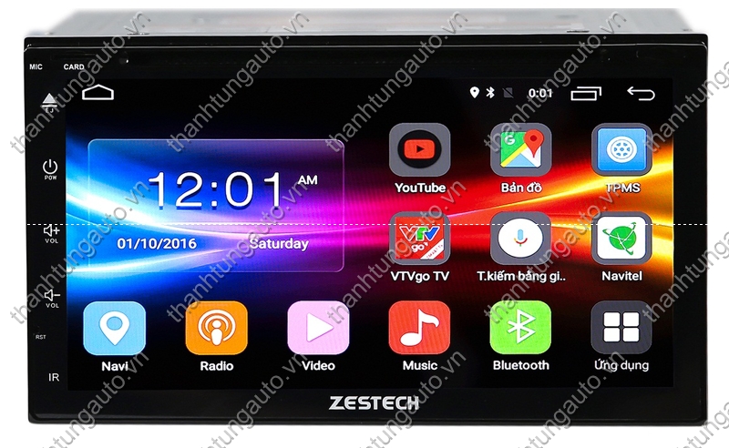 Màn hình android zestech cho các loại xe ô tô