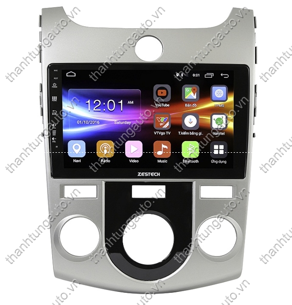 Màn hình DVD android theo xe kia forte, Cerato