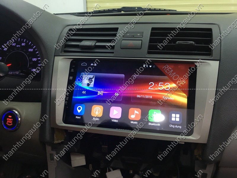 Màn hình DVD android zeschech cho xe camry 2007-2011