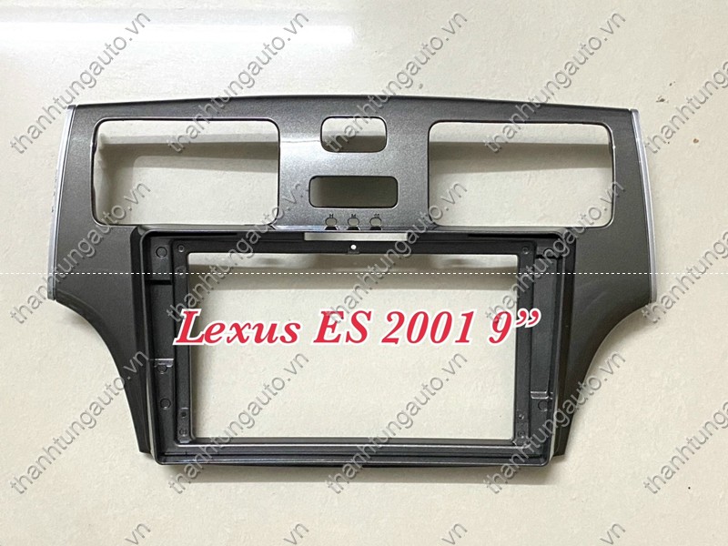 Mặt dưỡng lắp màn hình android cho xe Lexus ES 2001