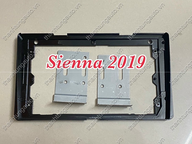 Mặt dưỡng lắp màn hình android cho xe Toyota Siena 2019