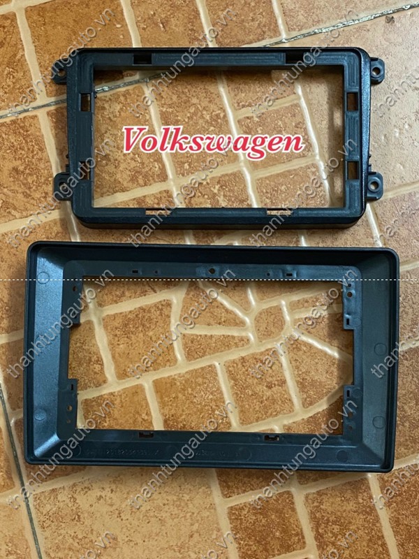 Mặt dưỡng lắp màn hình android cho xe Volkswagen 2010-2016