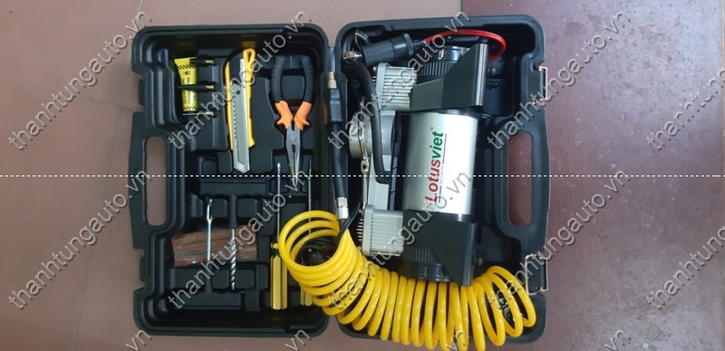 Bơm lốp 2 cylank lotusviet H8110-750