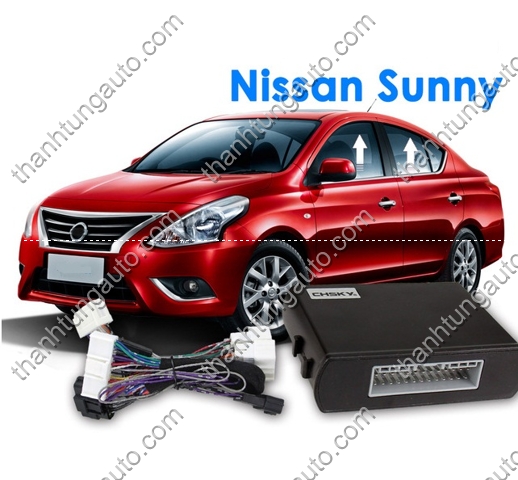 Bộ tự động lên xuống kính khi khóa cửa cho nissan Sunny 2014-2018