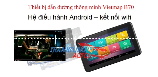 Thiết bị dẫn đường thông minh Vietmap B70