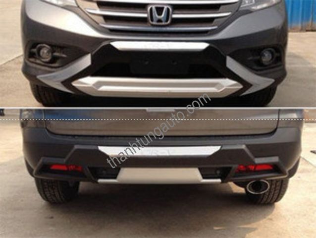 CẢN ỐP TRƯỚC SAU CHO XE CRV 2013-2015 MẪU 4