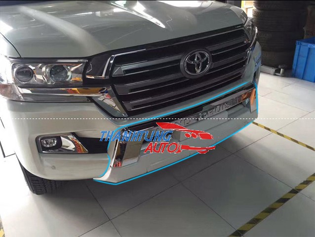 Cản ốp trước cho xe Landcruiser 2015-2016