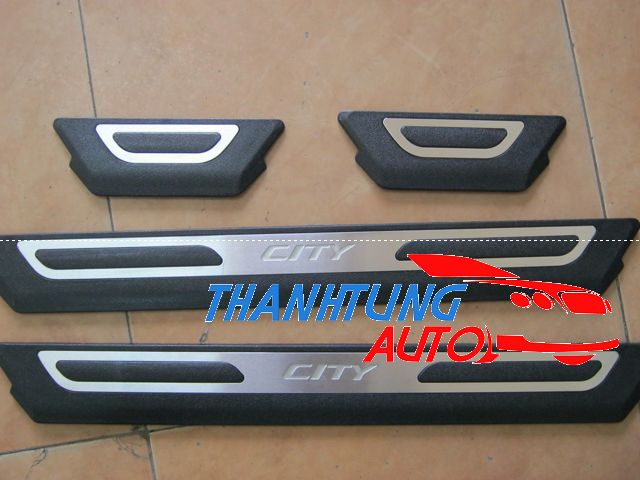 Nẹp bước chân không đèn theo xe honda city 