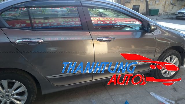Nẹp sườn inox cho xe honda city