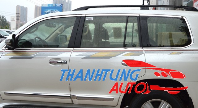 VIỀN KHUNG KÍNH CHO XE TOYOTA PRADO 2011 - 2013