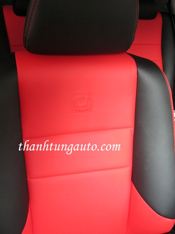 Bọc ghế da phối mầu cho xe Honda City