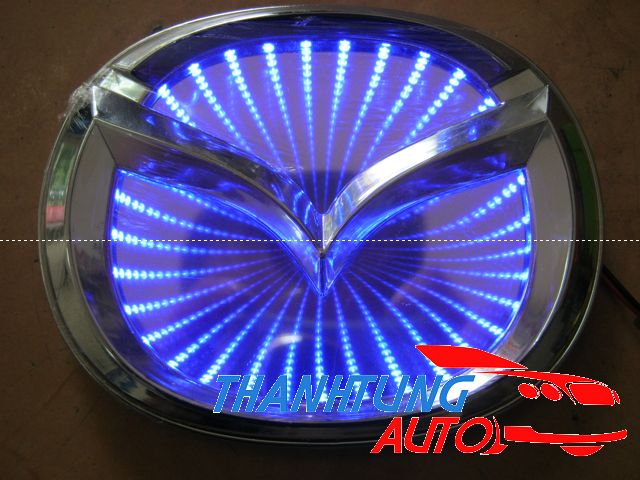 Biểu tượng logo có đèn 3D cho xe Mazda 2