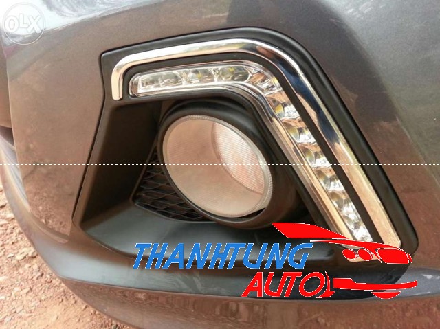 Ốp đèn gầm Led Daytime cho xe I10 grande 2014