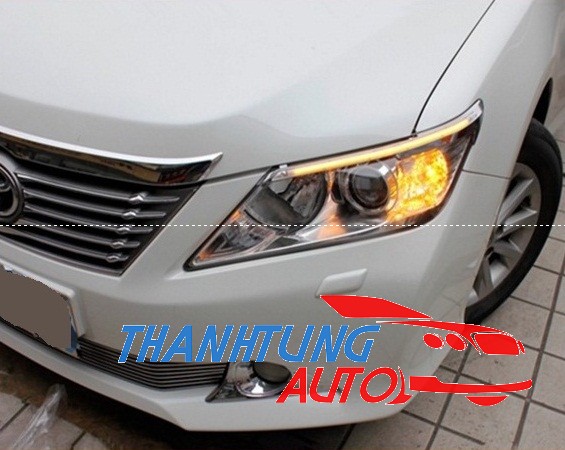 Viền đèn pha độ Led cho xe camry 2012-2014