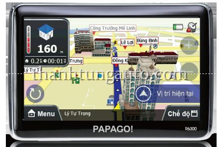 THIẾT BỊ DẪN ĐƯỜNG CHO Ô TÔ-Papago R6300