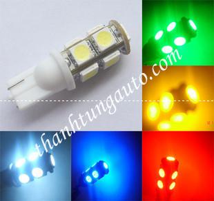ĐÈN LED BIỂN SỐ CHO XE Ô TÔ 9 BÓNG 