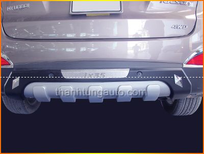 Cản ốp sau theo xe TUCSON IX35, cản sau, cản ốp sau cho tucson