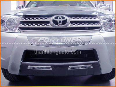 Cản ốp trước theo xe FORTUNER, cản ốp trước, cản trước fortuner