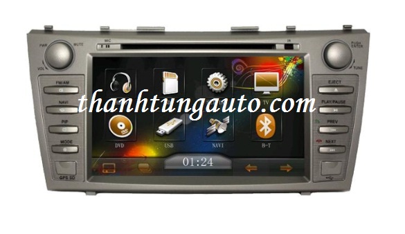 DVD LIỀN MÀN HÌNH CHTECHI CHO XE CAMRY 2007 - 2012