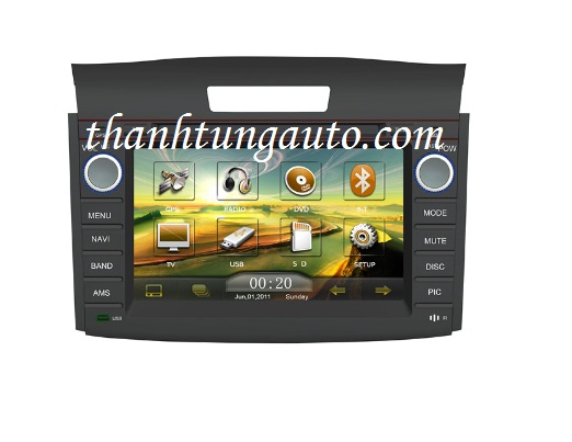 MÀN HÌNH DVD CHTECHI CHO XE CRV 2013-2015 GPS