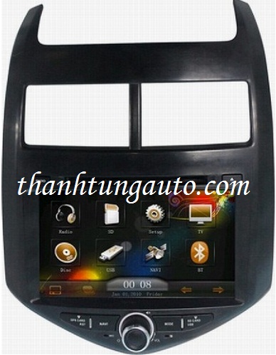 DVD liền màn hình Chtechi theo xe AVEO
