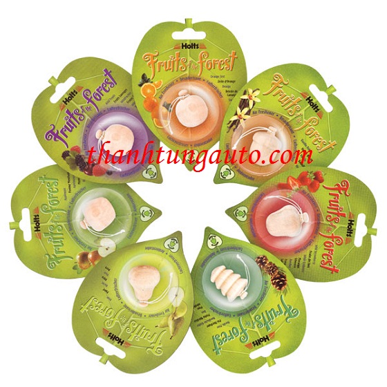 Nước hoa gỗ thơm 7 vị cho xe hơi