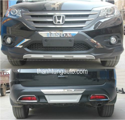 CẢN ỐP TRƯỚC SAU CHO XE CRV 2013 mẫu 2