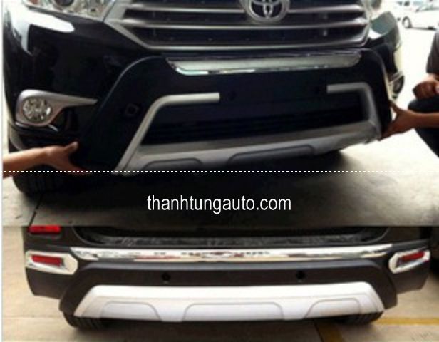 CẢN ỐP TRƯỚC SAU CHO XE HIGHLANDER MẪU 2