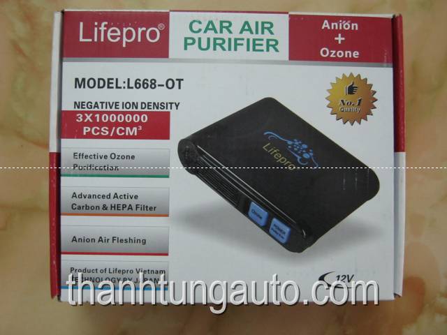 Máy khử mùi lifepro L668-OT đen