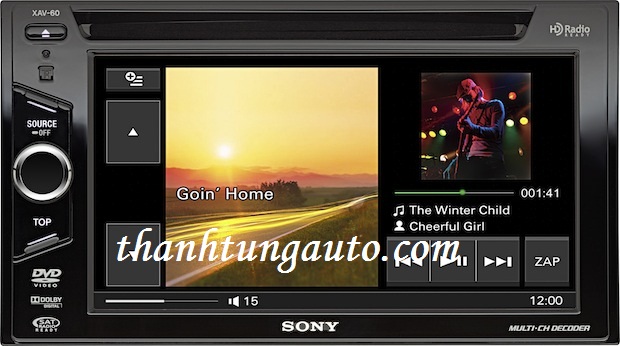 DVD LIỀN MÀN HÌNH SONY XAV - 60