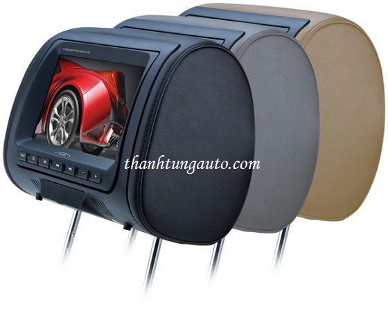 MÀN HÌNH LIỀN GỐI ĐẦU ( PLAYER DVD + MONITOR)MẪU 2