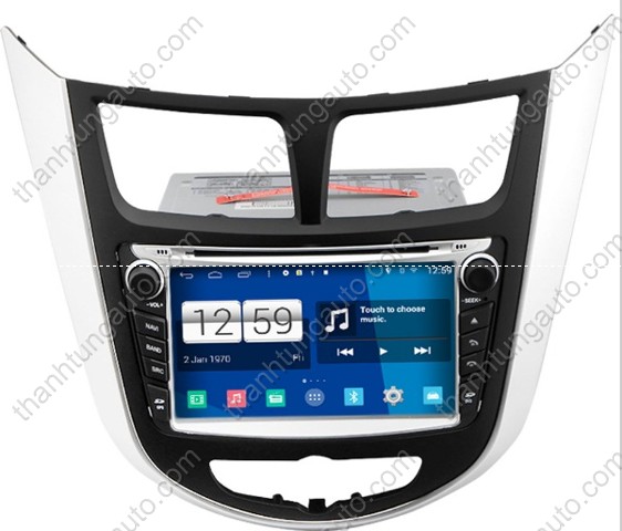 Màn hình DVD cho xe Accent 2009 - 2016 Android S160