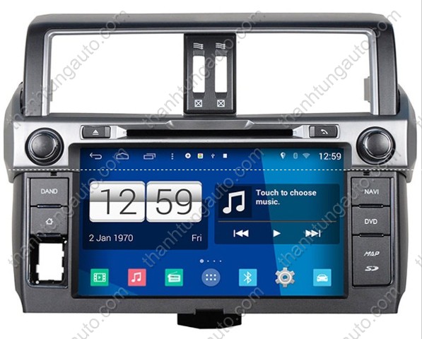 Màn hình DVD cho Toyota Prado 2015 - 2016 Android S160